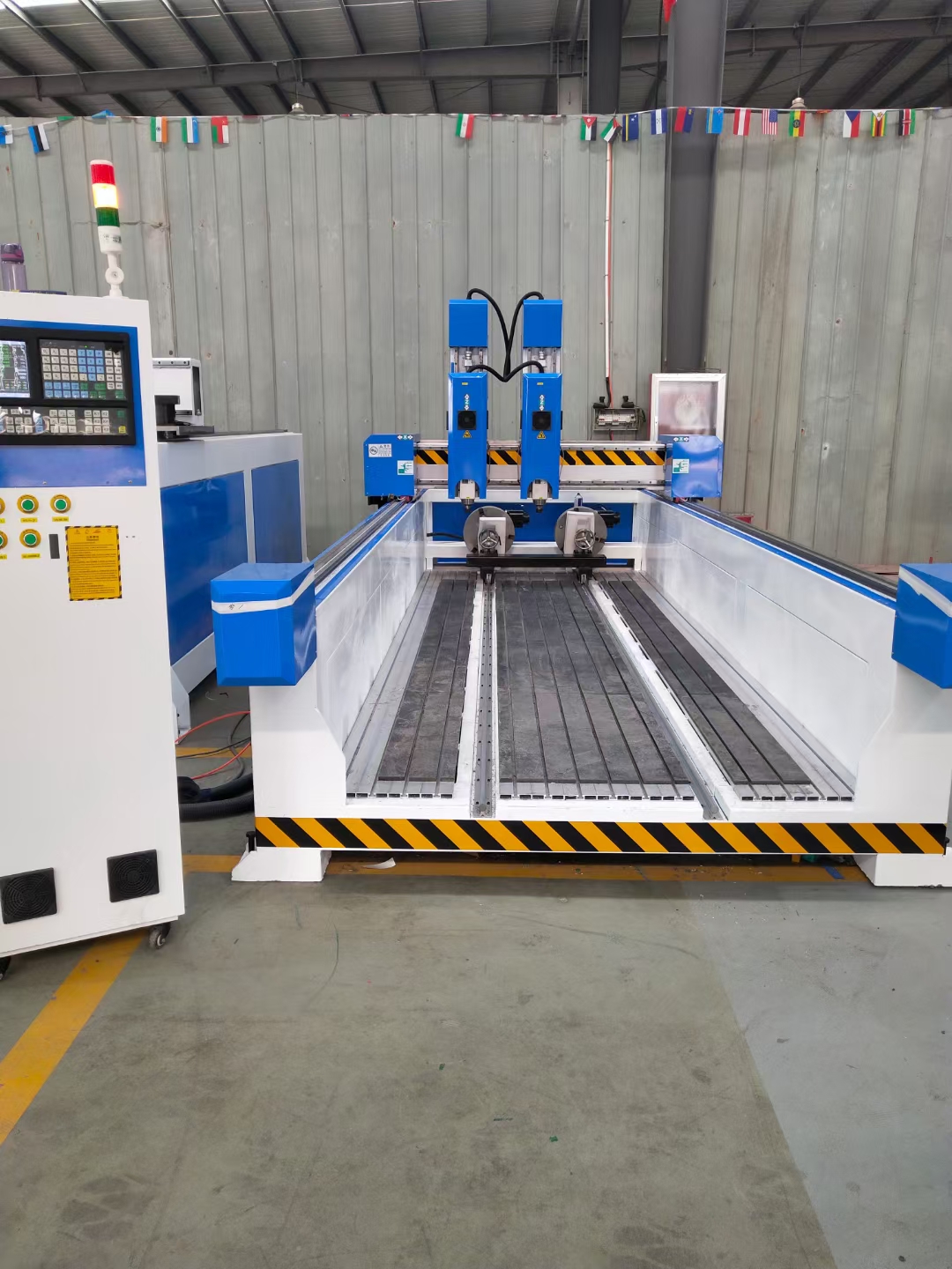 石材雕刻機在雕刻時發生錯位該怎樣處理？